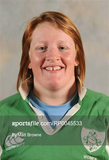 Ireland Womens Rugby Squad Portraits