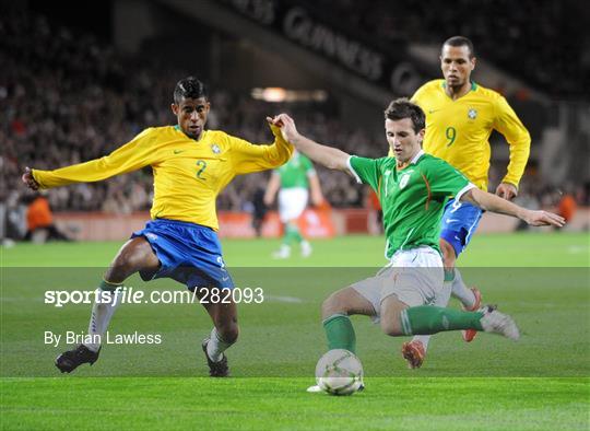 Republic of Ireland v Brazil - International Friendly Republic of Ireland v Brazil - International Friendly