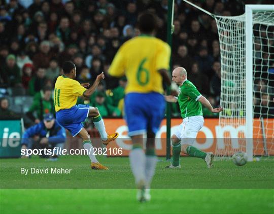 Republic of Ireland v Brazil - International Friendly Republic of Ireland v Brazil - International Friendly