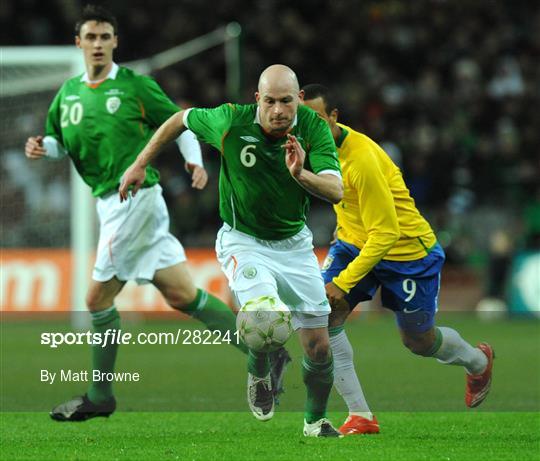 Republic of Ireland v Brazil - International Friendly Republic of Ireland v Brazil - International Friendly