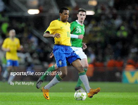 Republic of Ireland v Brazil - International Friendly Republic of Ireland v Brazil - International Friendly