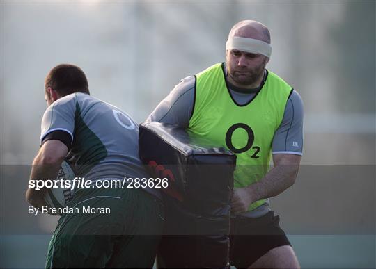 Ireland rugby squad training - UCD
