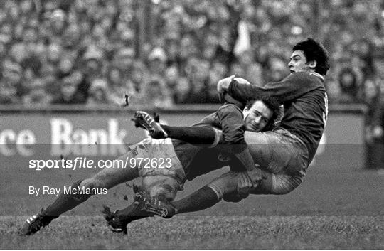 Ireland v Wales - International Rugby Archive Imagery