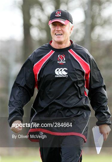 Ulster Rugby Squad Training - Wednesday