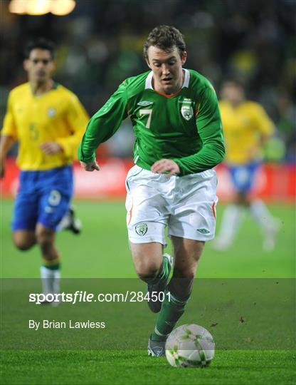 Republic of Ireland v Brazil - International Friendly Republic of Ireland v Brazil - International Friendly