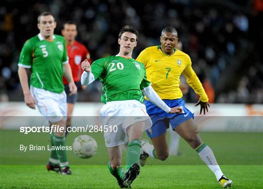 Republic of Ireland v Brazil - International Friendly Republic of Ireland v Brazil - International Friendly