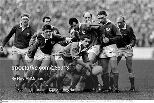 Ireland v Wales - Five Nations Rugby Championship 1988
