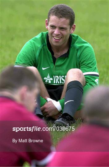 Ireland Rugby Training Session