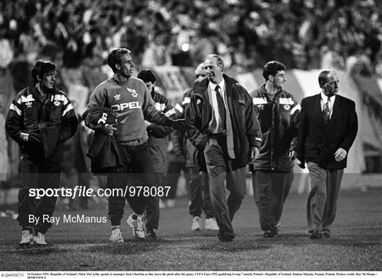 Poland v Republic of Ireland - UEFA Euro 1992 qualifying Group 7 match