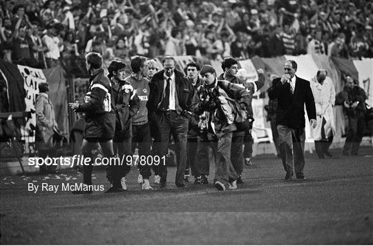 Poland v Republic of Ireland - UEFA Euro 1992 qualifying Group 7 match Poland v Republic of Ireland - UEFA Euro 1992 qualifying Group 7 match