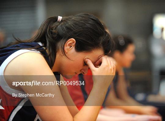 Oblate Dynamo's v Singleton Supervalu Donoughmore - Basketball Ireland  Women's Division One Final