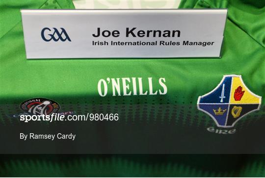 Joe Kernan Announced As The International Rules Irish Team Manager