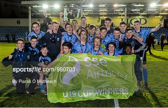 UCD v Derry City - SSE Airtricity U19 League Enda McGuill Cup Final