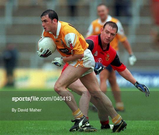 Antrim v Down - Bank of Ireland Ulster Senior Football Championship Quarter-Final Antrim v Down - Bank of Ireland Ulster Senior Football Championship Quarter-Final