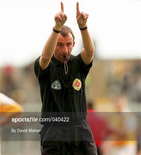 Antrim v Down - Bank of Ireland Ulster Senior Football Championship Quarter-Final Antrim v Down - Bank of Ireland Ulster Senior Football Championship Quarter-Final