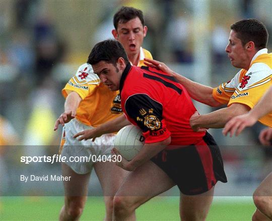 Antrim v Down - Bank of Ireland Ulster Senior Football Championship Quarter-Final Antrim v Down - Bank of Ireland Ulster Senior Football Championship Quarter-Final