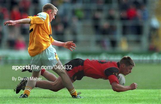 Antrim v Down - Bank of Ireland Ulster Senior Football Championship Quarter-Final Antrim v Down - Bank of Ireland Ulster Senior Football Championship Quarter-Final