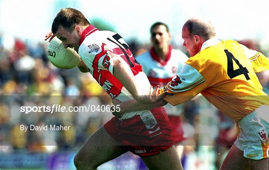 Antrim v Derry - Bank of Ireland Ulster Senior Football Championship Semi-Final Antrim v Derry - Bank of Ireland Ulster Senior Football Championship Semi-Final
