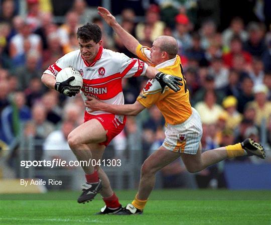 Antrim v Derry - Bank of Ireland Ulster Senior Football Championship Semi-Final Antrim v Derry - Bank of Ireland Ulster Senior Football Championship Semi-Final