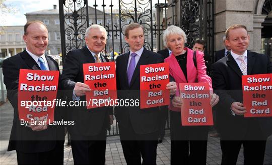 Show Racism the Red Card at Dail Eireann