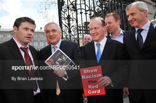 Show Racism the Red Card at Dail Eireann
