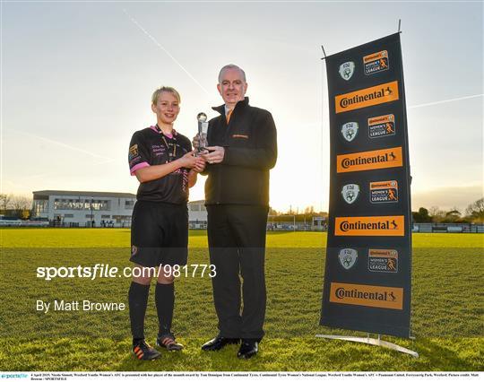 Continental Tyres Women's National League player of the month
