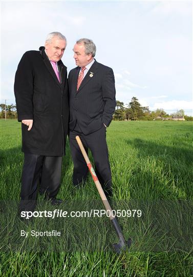 Turning of the sod - Castleknock Hurling and Football Club