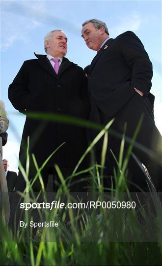 Turning of the sod - Castleknock Hurling and Football Club
