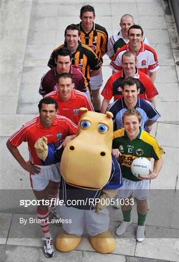 Ulster Bank GAA Stars line out with Henri Hippo in Dublin