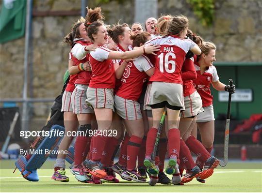 Pegasus v Loreto - Irish Hockey League 2015 - Women's Final Pegasus v Loreto - Irish Hockey League 2015 - Women's Final