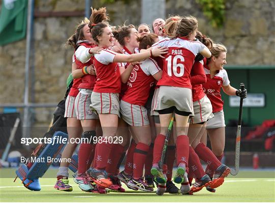 Pegasus v Loreto - Irish Hockey League 2015 - Women's Final