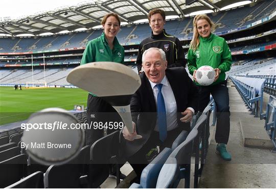 Minister of State for Tourism and Sport Michael Ring T.D, Announces 7.4 million Euro Investment in Youth Field Sports