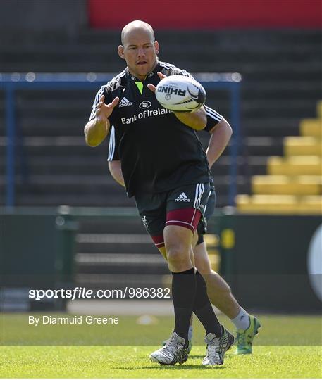 Munster Rugby Squad Traning