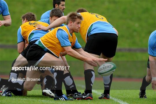 Ireland rugby squad training