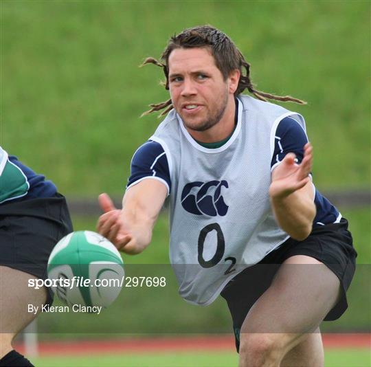 Ireland rugby squad training - Thursday