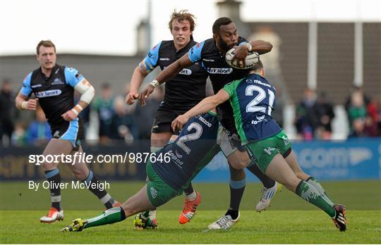 Connacht v Glasgow Warriors - Guinness PRO12 Round 20 Connacht v Glasgow Warriors - Guinness PRO12 Round 20