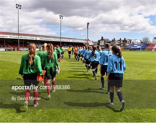 Peamount United v Salthill Devon - FAI Umbro Women's U16 Cup Final