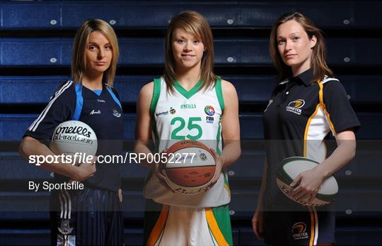 Ladies Football/Leinster Rugby & Basketball Ireland Launch