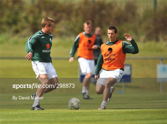 Republic of Ireland squad training