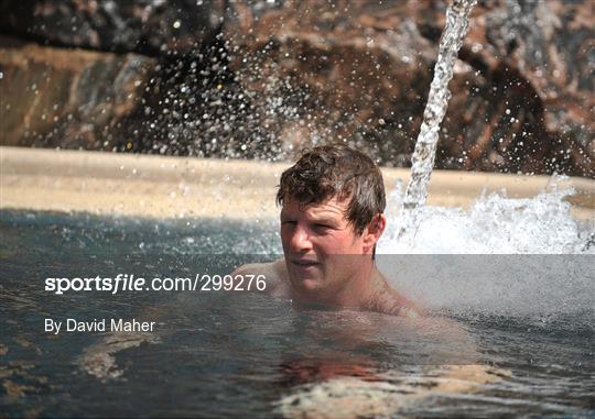 Ireland players relax ahead of departure for summer tour