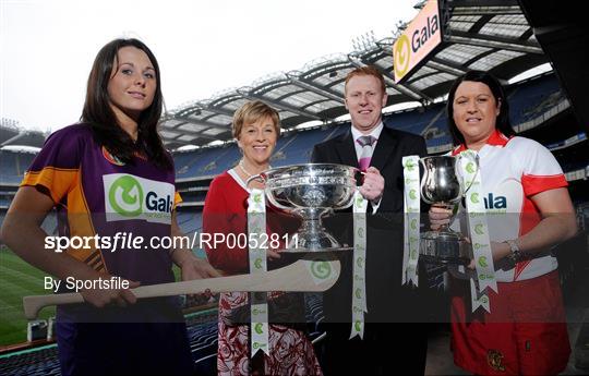 Launch of the Gala All-Ireland Senior & Junior Camogie Championships