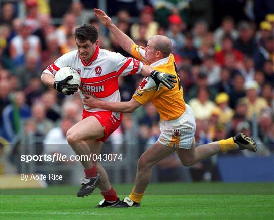 Antrim v Derry - Bank of Ireland Ulster Senior Football Championship Semi-Final Replay Antrim v Derry - Bank of Ireland Ulster Senior Football Championship Semi-Final Replay