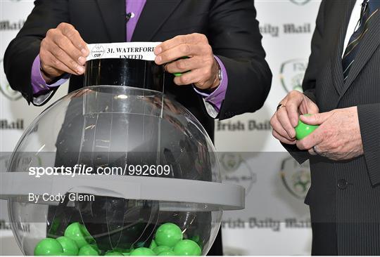 Irish Daily Mail FAI Senior Cup Second Round Draw