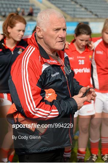 Cork v Galway - TESCO HomeGrown Ladies National Football League Division 1 Final