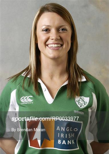 Ireland Womens Rugby Squad Portraits