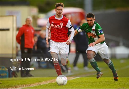 Cork City v St. Patrick's Athletic - EA Sports Cup Quarter-Final