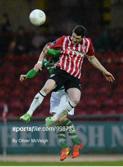 Derry City v Shamrock Rovers - EA Sports Cup Quarter-Final