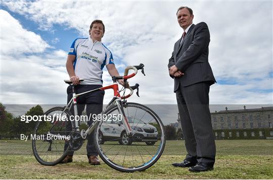 CROSS Rugby Legends Cycle Photocall