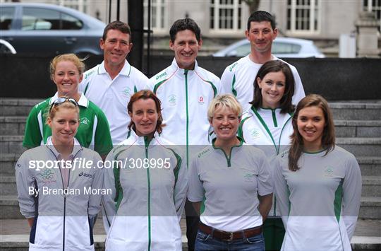 Announcement of the Irish Olympic team for Beijing