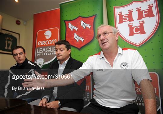 Shelbourne and Dundalk joint press conference